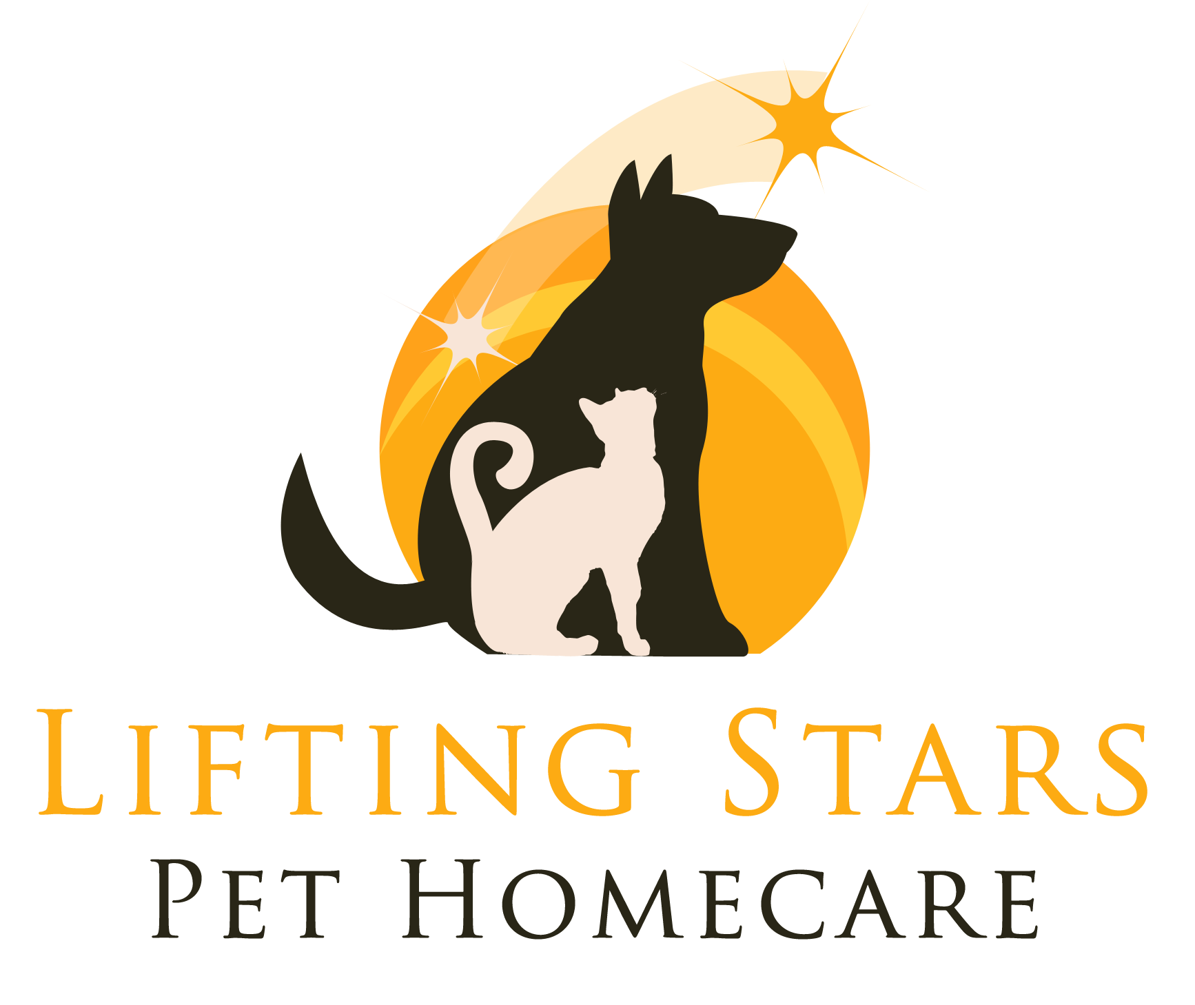 Lifting Stars Pet Homecare logo