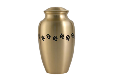 Classic Thermo-Coated Metal Ash Urn