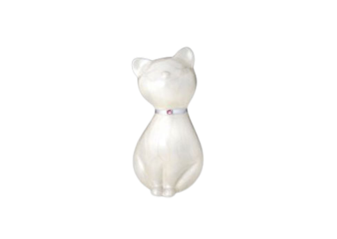 Princess Cat Urn – White