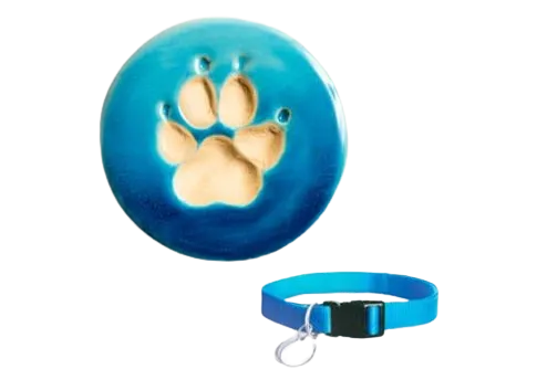 Fur match ceramic paw